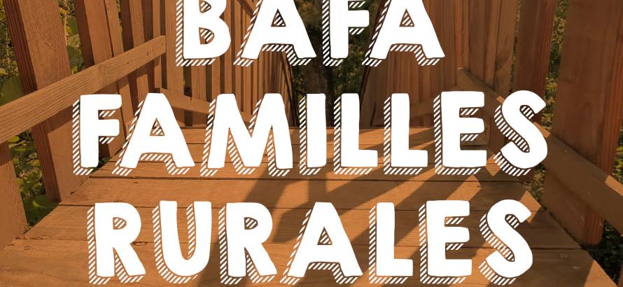 Stage BAFA Familles Rurales